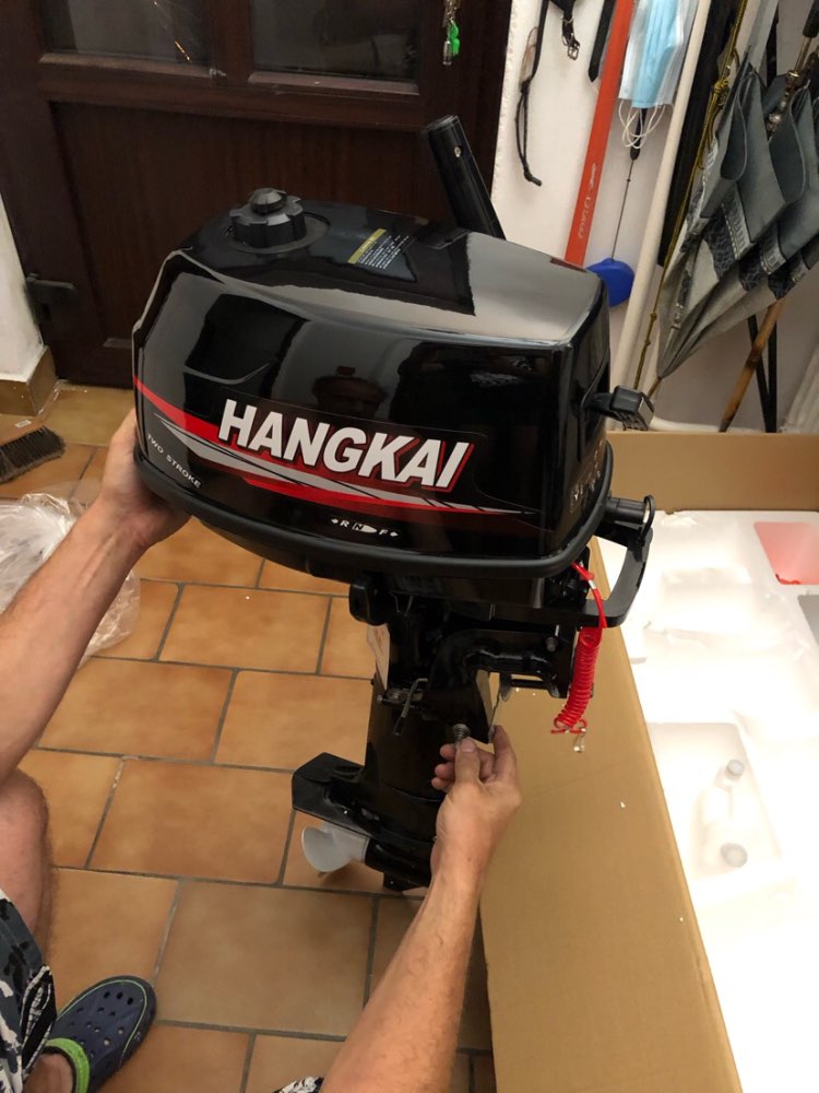 Motore Fuoribordo HANGKAI 6HP  - Fishing Boat Outboard Motor recensione e prezzo