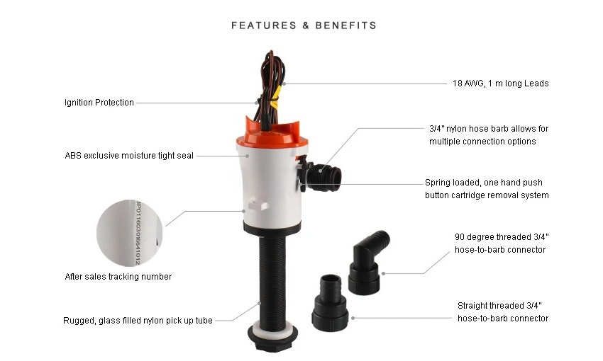 Pompa Sommergibile Seaflo 12V  - Fishing Boat Bilge Pump recensione e prezzo